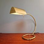 Grote Koperen Bureaulamp, Cosack Leuchten, 1970 thumbnail 16