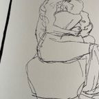 Gustav Klimt After (1862-1918), Coppia Di Amanti, 1903, Printed In Italy thumbnail 10