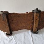 Vintage Hand-carved Wood Horse Toy Old 45cm thumbnail 14
