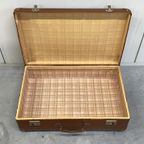 Brocante Bruine Koffer Antieke Suitcase thumbnail 6