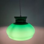 Groen Glazen Hanglamp Vintage thumbnail 3