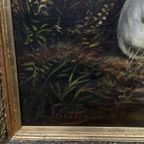 Henry Schouten (1857-1927). Groot Formaat Schilderij. thumbnail 5