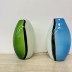 Set Of 2 Eglo Glass Table Lamps , 1990S thumbnail 16