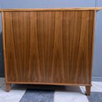 Teak Hallway Cabinet 2 Doors 2 Drawers 1980S. thumbnail 9