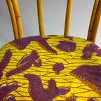 Exotische Vintage Bamboe Rieten Stoelen Uit 1960 thumbnail 7