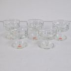 5 Vintage Stolzle Kristal Champagneglazen Kristal Austria 70 thumbnail 3