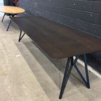 Studio Henk Eettafel Butterfly Gerookt Gebeitst, Rechthoekig thumbnail 4