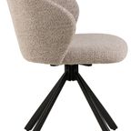 Koro Eetkamerstoel - Set Van 2 - Beige Bouclé thumbnail 12