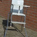 Kinderstoel Vintage Model Met Chroom Metaalwerk thumbnail 5