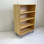 Vintage Schoolkast Boekenkast Vakkenkast thumbnail 2
