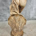 Oud Stenen Tuinbeeld Franse Sculptuur 175 Cm Hoog thumbnail 11