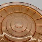 Rosaline Persglas Roze Art Deco Dienblad Jaren 30 thumbnail 6