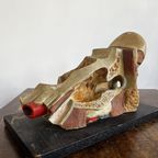 Het Oor – Anatomisch Model Circa 1950 (kovodelny Podnik, Tjechië) thumbnail 8