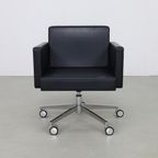 2X Lounge Chair On Wheels In Leather By Poltrona Frau thumbnail 3