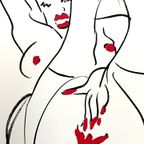 Peter Diem (1945) - Liggende Vrouw thumbnail 6