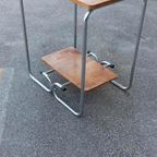 Vintage Bauhaus Art Deco Bijzettafel Sidetable Nachtkastje thumbnail 4