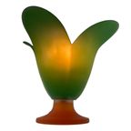 Vandeheg - Table Lamp Made From Glass - Green/Orange - Model Tullip thumbnail 2