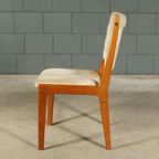 Midcentury Teakhouten Eetkamerset – Tafel – 4 Stoelen thumbnail 16