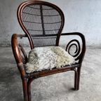 Mid-Century “Manou” Bamboo Armchairs thumbnail 11