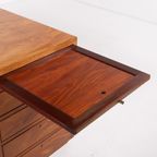 Monumental Danish Modern Executive Desk From C.b. Hansens Etabl., 1960’s thumbnail 2