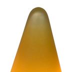 Sce France - Teepee Lamp - Glass Cone - Mustar Yellow, In Great Condition, Large Model (27Cm) thumbnail 4