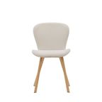 Nesna Eetkamerstoel - Set Van 2 - Beige thumbnail 6