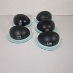 5 Postmoderne Halve Maan Design Wandlampen Vintage. thumbnail 3