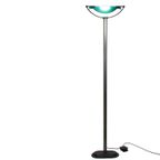 Glass Bowl Italian Floor Lamp thumbnail 8