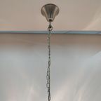 Vintage Jaren 60 Plafondlamp Bollamp (Geperst Glas) thumbnail 6