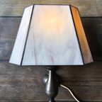 Vintage Glas In Lood Wandlamp thumbnail 3