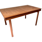 Eettafel | Teak | Jaren 60 | Verlengbaar thumbnail 2