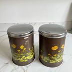 Twee Vintage Brabantia Bewaar Blikken, Jaren 70 Prijs/Set thumbnail 3