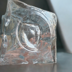 Prachtige Glazen / Kristallen Karaf Strakke Vormen thumbnail 4