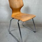 Vintage Pagholz Plywood Stoel – Adam Stegner, 1970’s thumbnail 8