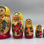 Russische Baboesjka Matroesjka Set 5 Delig thumbnail 2