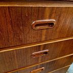 Scandinavische Ladekast Vintage Ladekast Wandkastje thumbnail 6