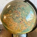 Vintage Globe / Aardbol Met Verlichting Gdp 1965 thumbnail 5