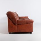 Mid-Century 3-Seats Leather Sofa From 1960S, Italy thumbnail 7