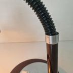 Grote Vintage Donker Paarse Space Ace Bureau Lamp. thumbnail 7