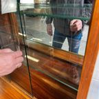 Vintage Houten Vitrinekast / Kast / Etagere thumbnail 12