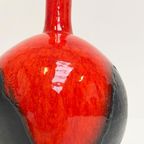 Bolvormige Keramische Lamp In West Germany Stijl, 1960's thumbnail 6
