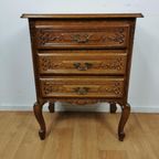 Vintage Queen Ann Ladekastje Ladekast, Commode Dressoir Nachtkastje 13 thumbnail 4