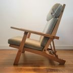 Ap72 Fauteuil En Voetenbank Van Hans J. Wegner Voor Ap Stole thumbnail 10