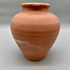 Vintage Handwerk Grote Terracotta Vaas thumbnail 3