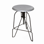 "model Six" Aluminium Stool By Jeff Covey thumbnail 2