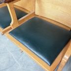 Vintage Houten Theaterbank thumbnail 8