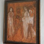 Jan Toorop 'Een Moraal' Print Ca 1897 Signed In Plate thumbnail 6