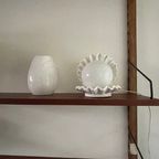 Midcentury Vintage Keramische Lamp, Oester Met Parel / Schelp. Schelpenlamp / Oesterlamp / Shell thumbnail 2