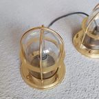 Set Van 3 Vintage Gouden Schip Stijl Plafondlampen thumbnail 15