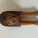 Volkskunst Houten Leeuw thumbnail 4